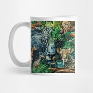 Jungle Puzzle 1 Mug